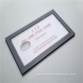 Smooth clear polycarbonate plastic panel screen printing